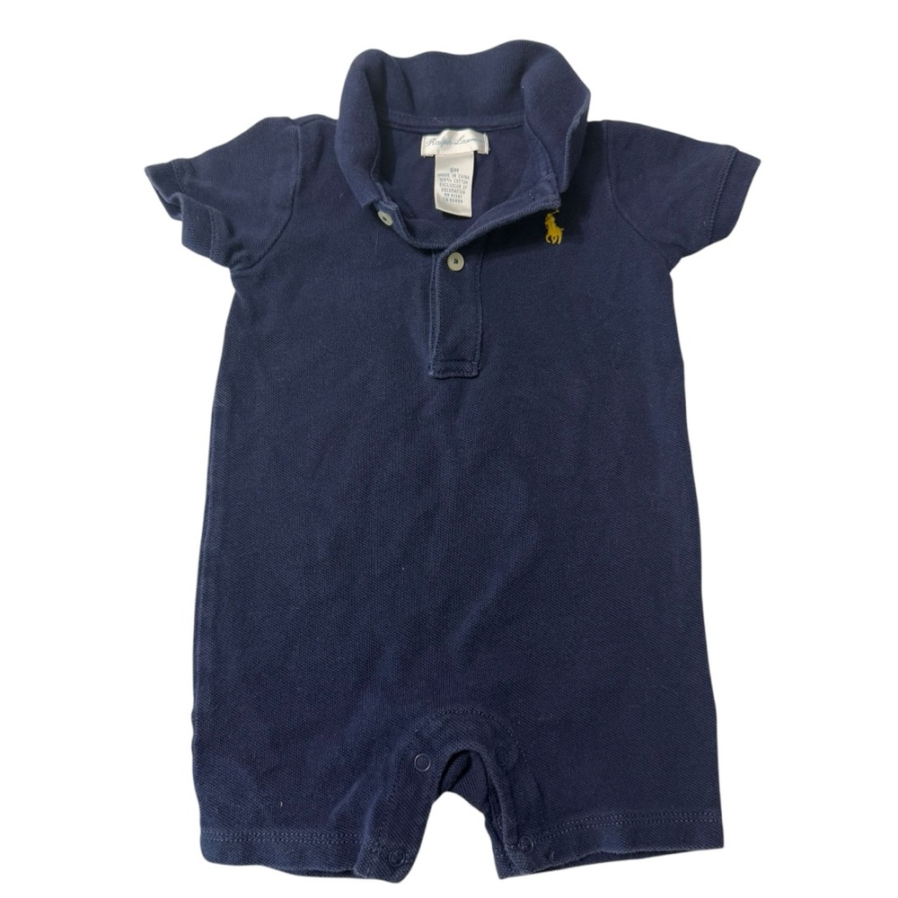 Ralph Lauren Soft Cotton Polo Shortall size 6M